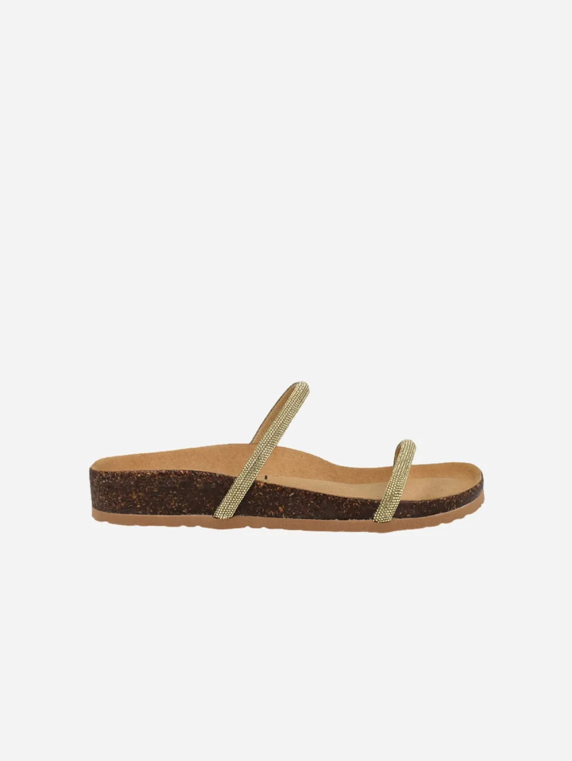 Lidia Damen-Vegane Sandalen | Beige