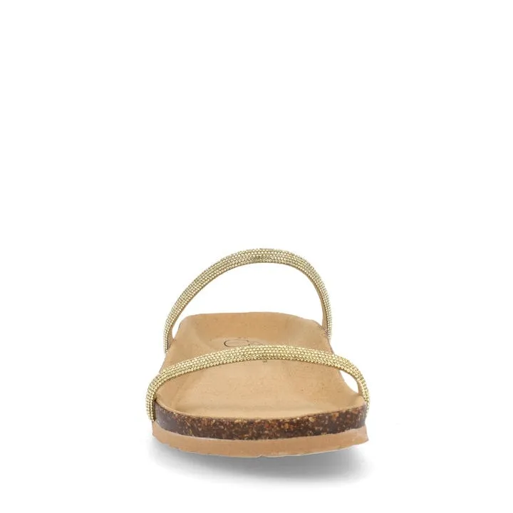 Lidia Damen-Vegane Sandalen | Beige