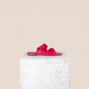 Lido - Fuchsia Nappa Sandalen