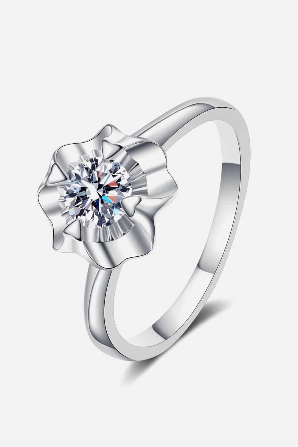 Life Is So Good Moissanite Ring 