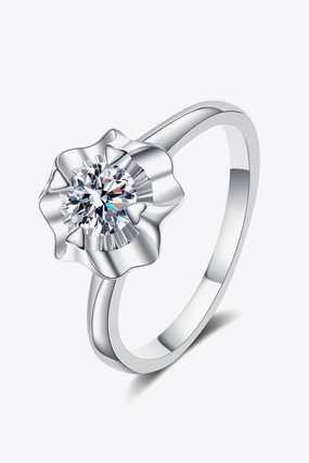 Life Is So Good Moissanite Ring 