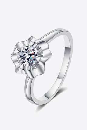 Life Is So Good Moissanite Ring 