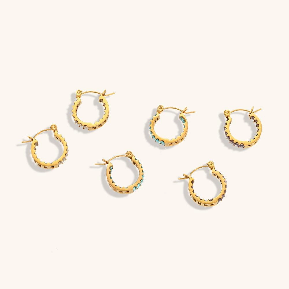 Light Luxury Fashion Stainless Steel Design Earrings Jewelry