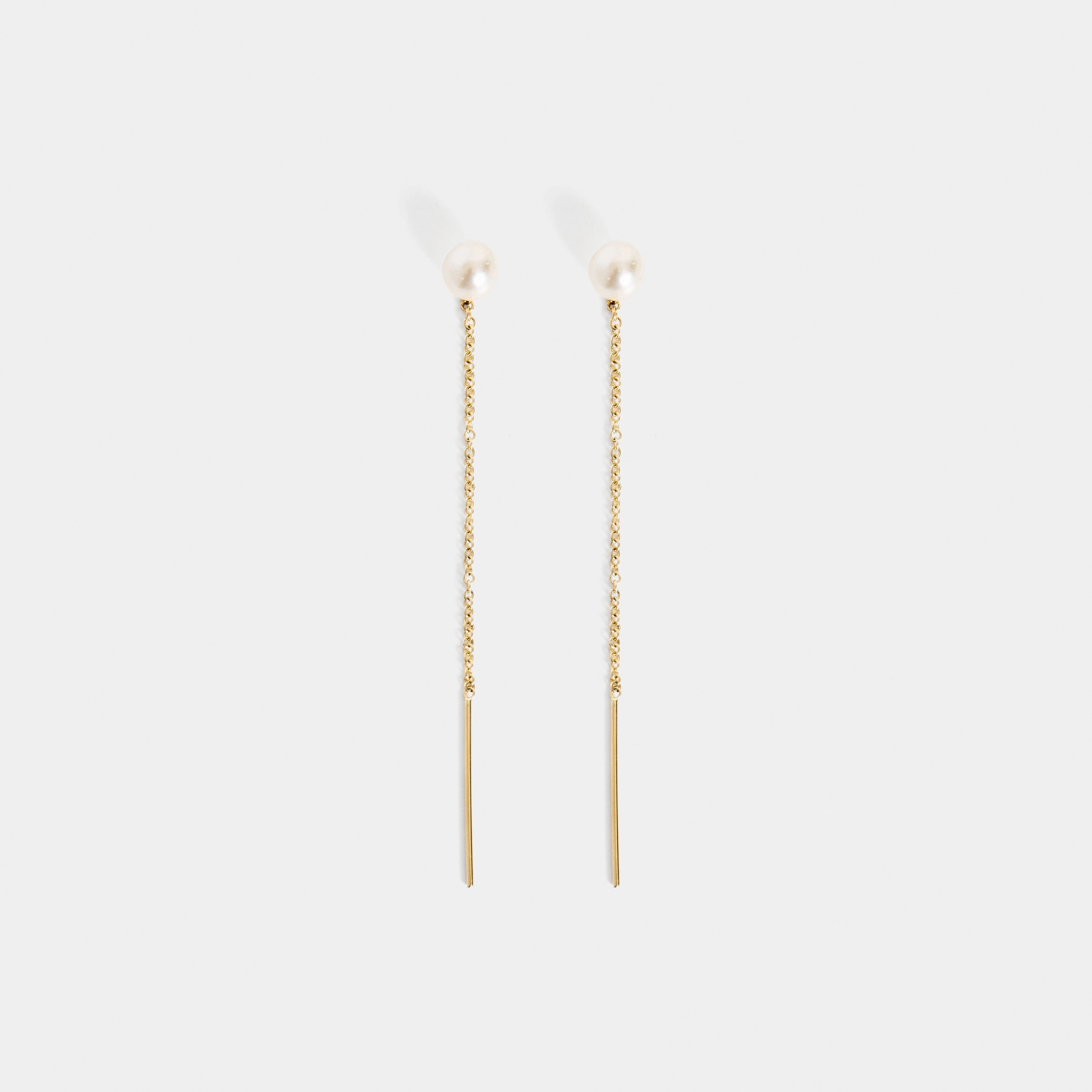 Lili Earrings with Pearls