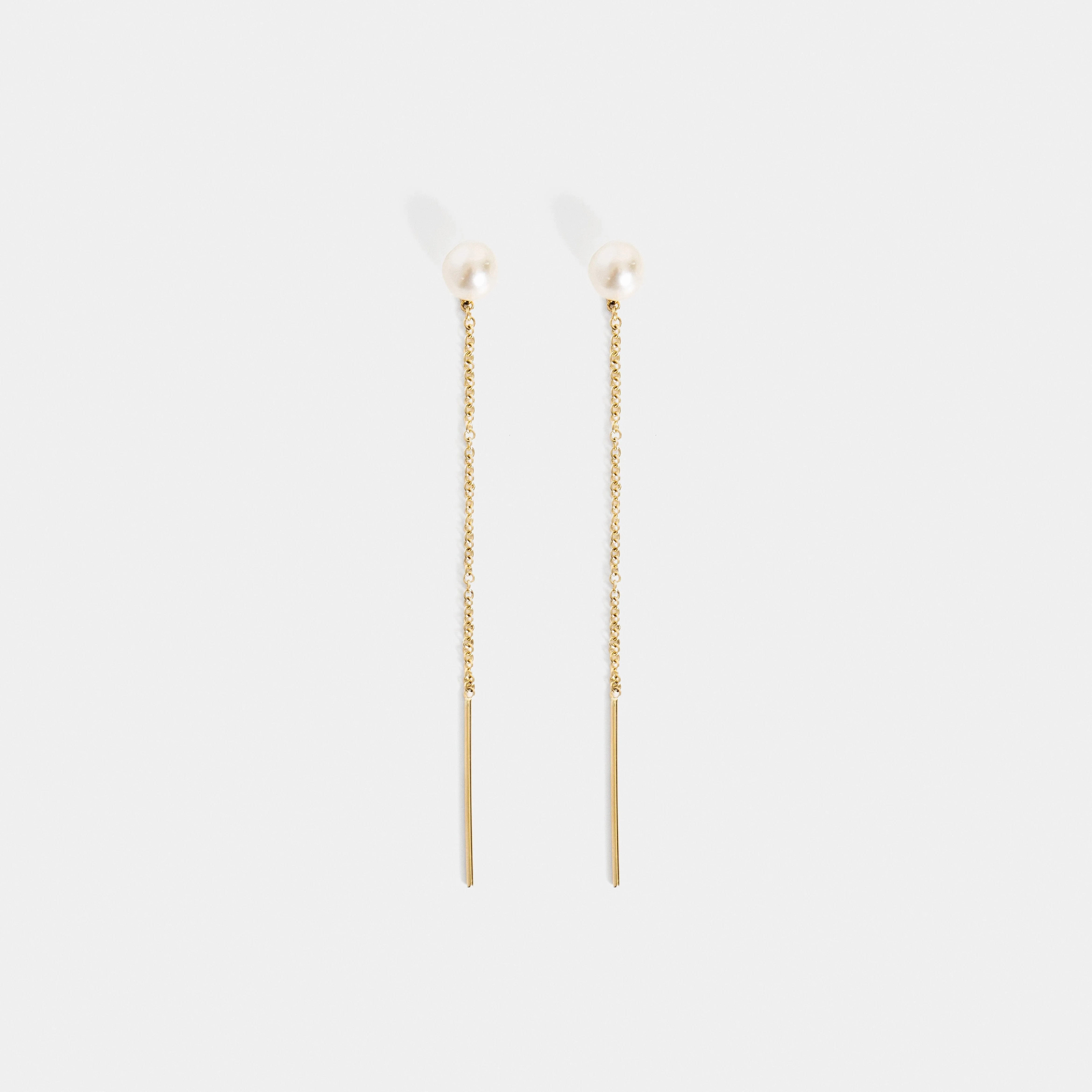 Lili Earrings with Pearls