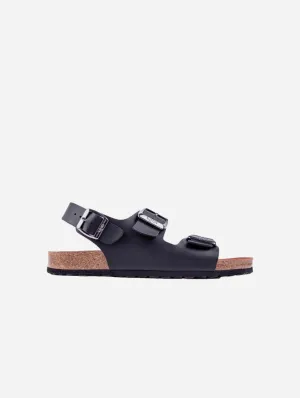 Lima Herren-Sandalen mit veganem Fußbett | Schwarz