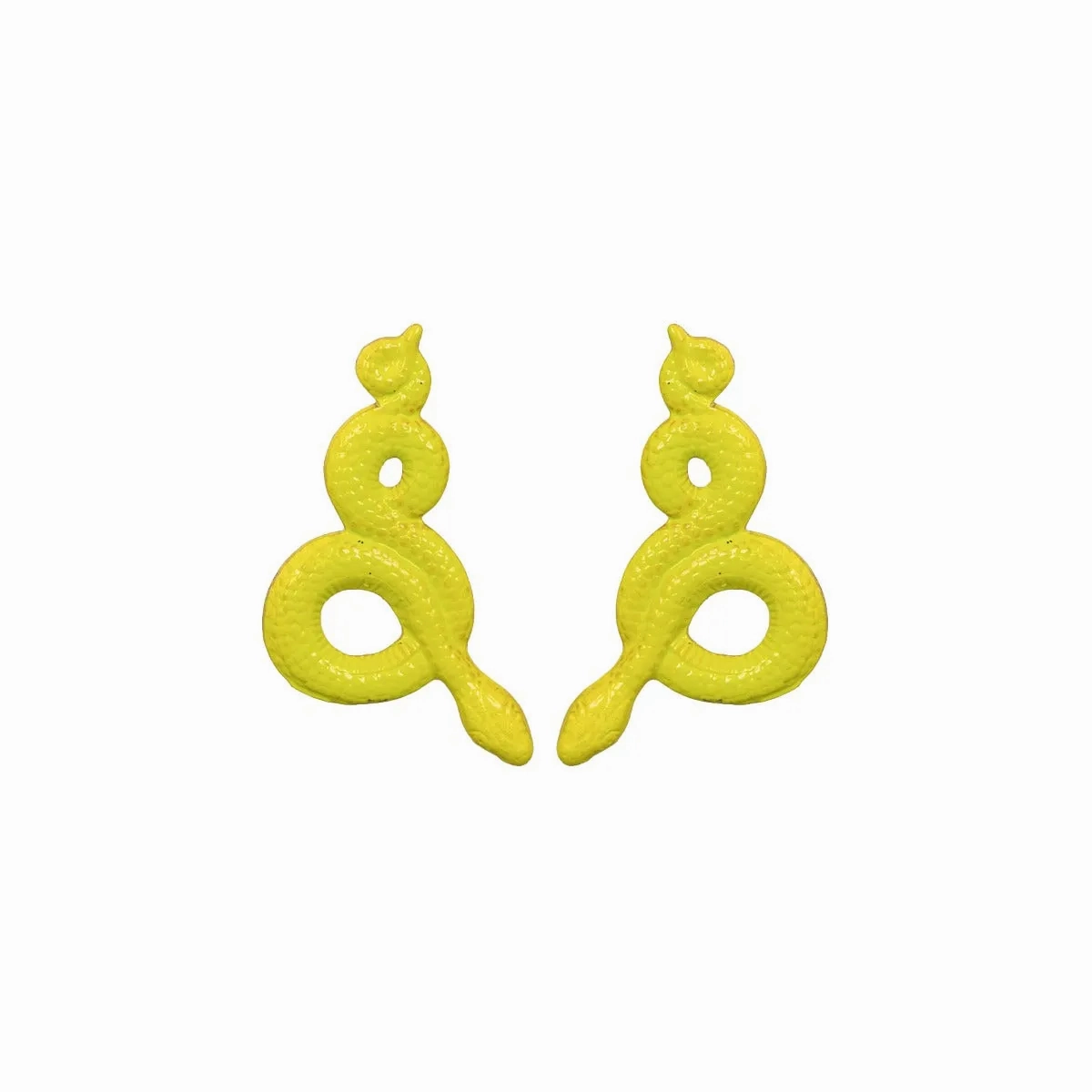 Lime Viper Earrings
