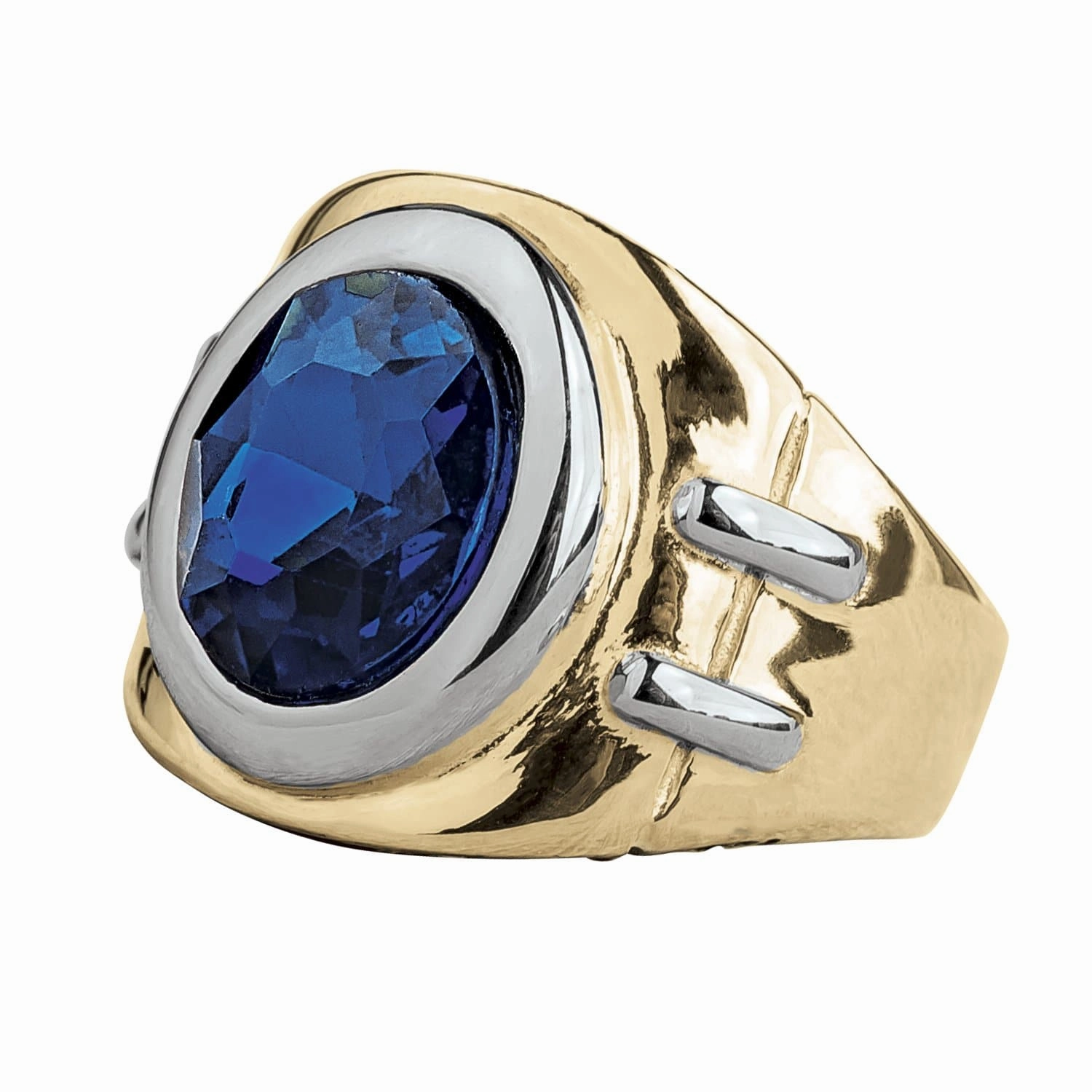 Lincoln Blue Men's Ring