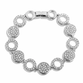 Links Rhodium Bracelet hand-chain-bracelet  
