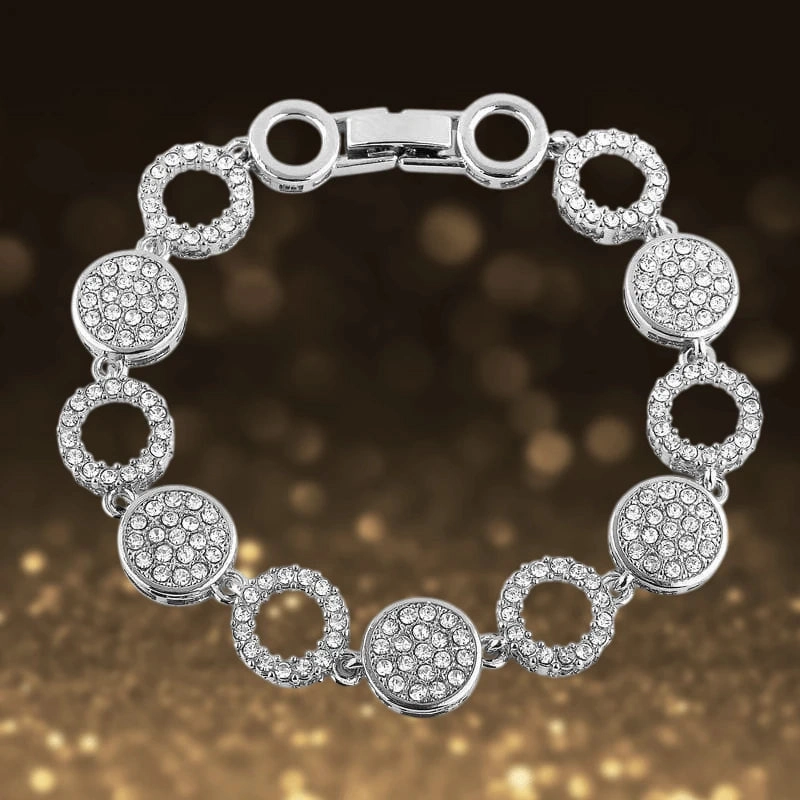 Links Rhodium Bracelet