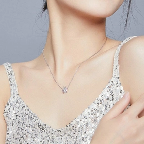 Little Ladybug Sterling Silver Necklace 