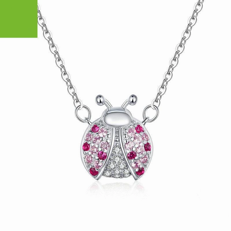 Little Ladybug Sterling Silver Necklace