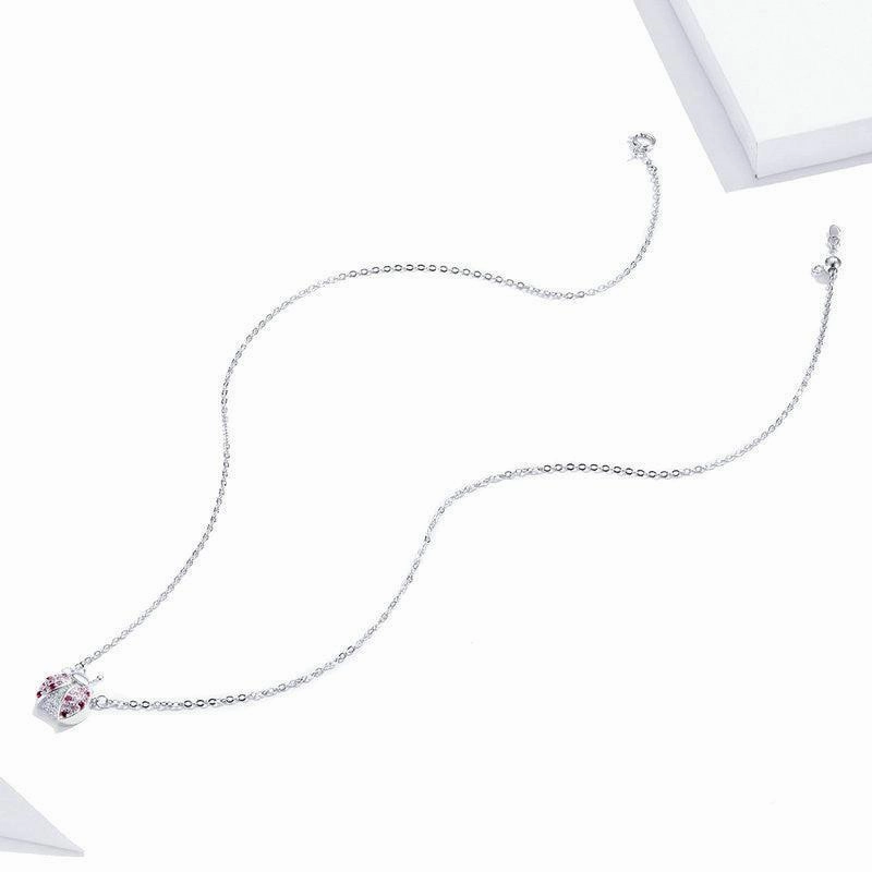 Little Ladybug Sterling Silver Necklace