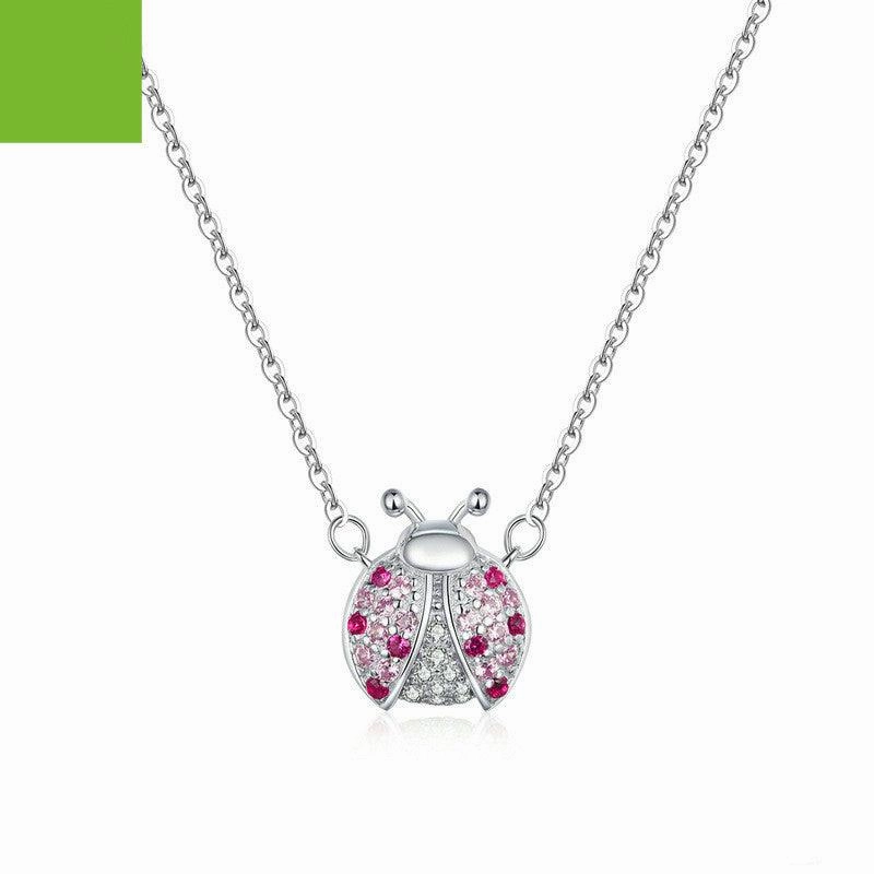 Little Ladybug Sterling Silver Necklace