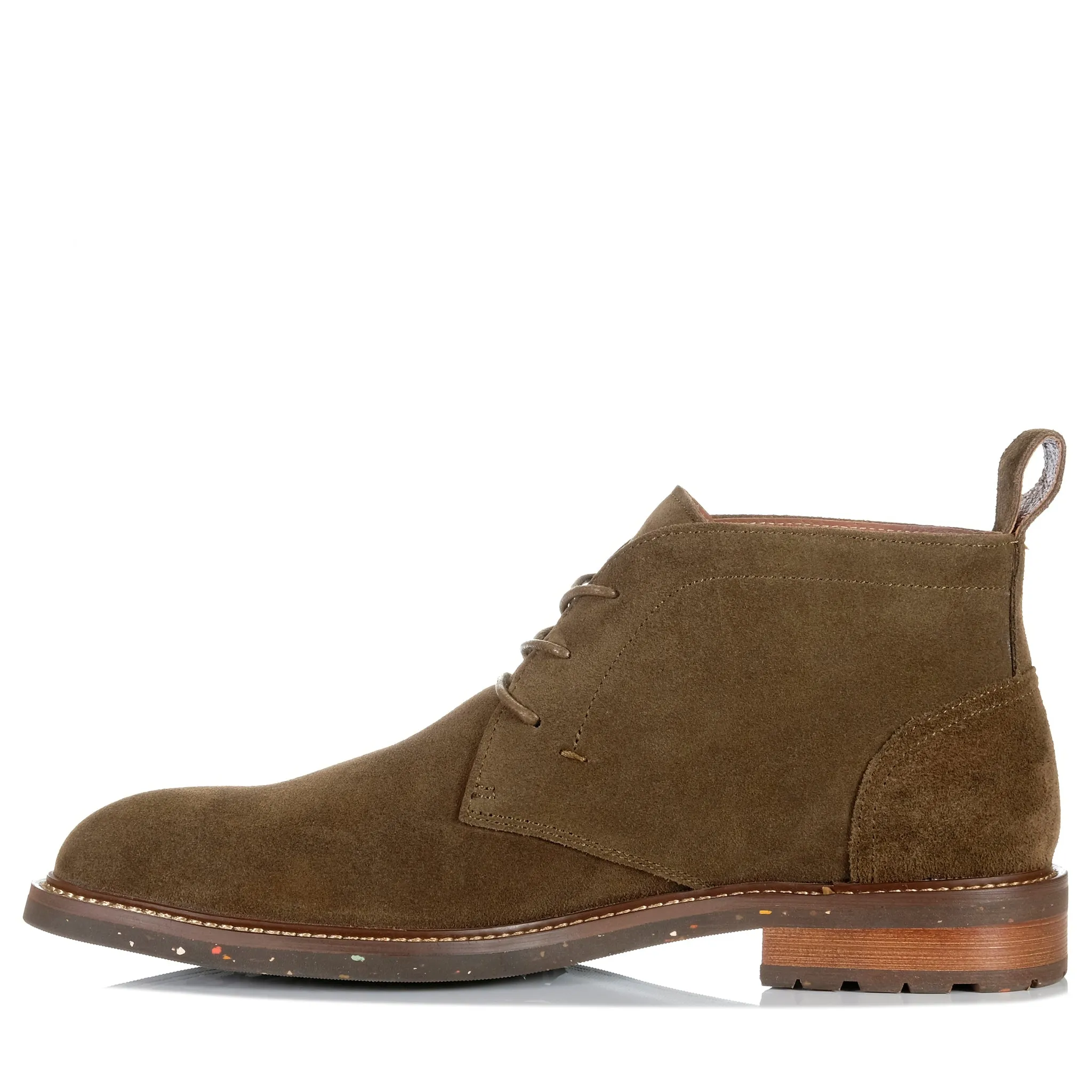 Lorenzo Fratelli Louis Wildleder in Olive