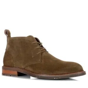 Lorenzo Fratelli Louis Wildleder in Olive