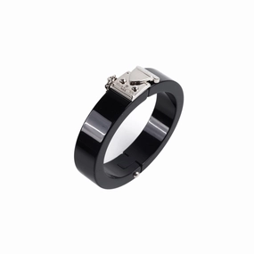 Louis Vuitton Acrylic Silver Bangle hand-chain-bracelet  