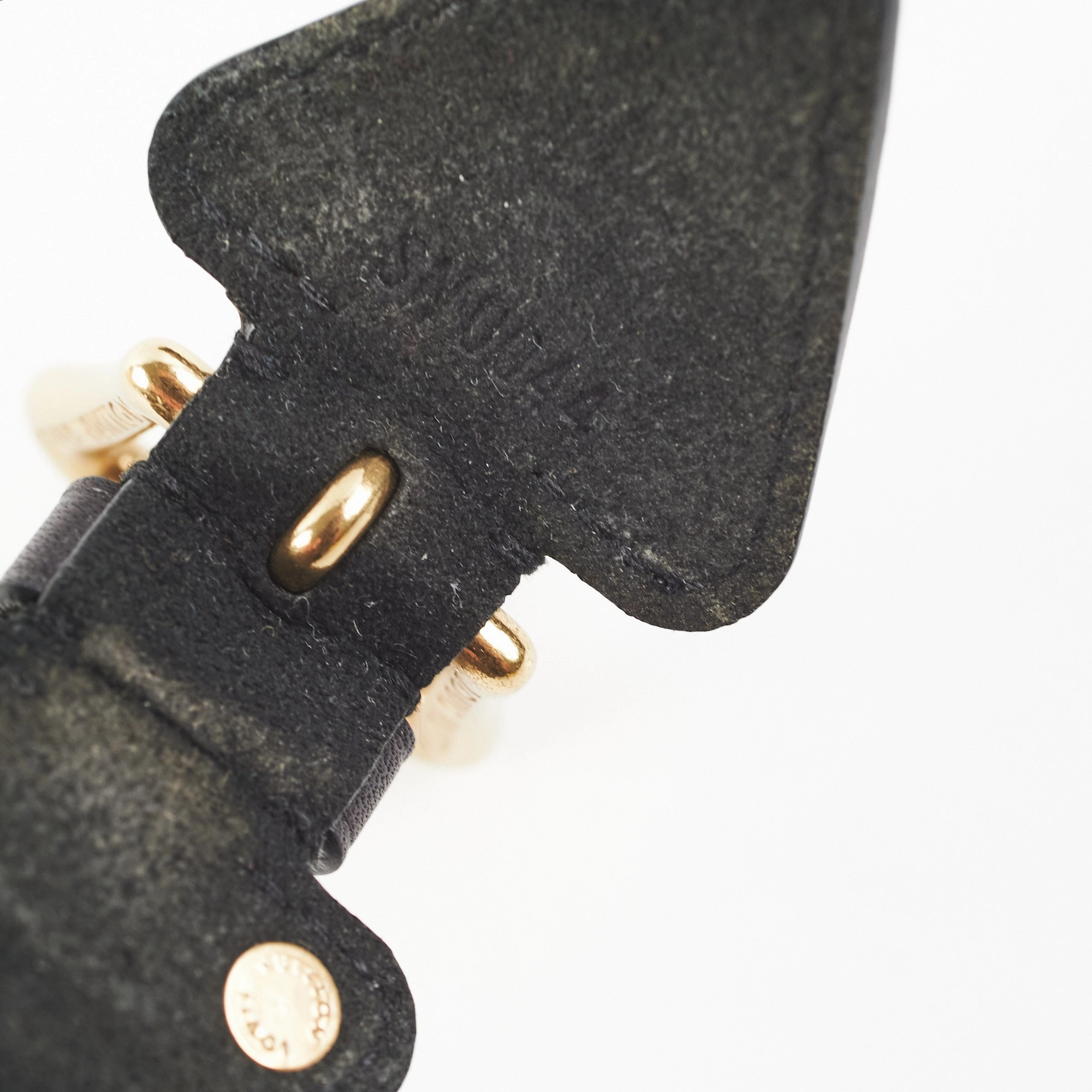 Louis Vuitton Belt Bracelet Black