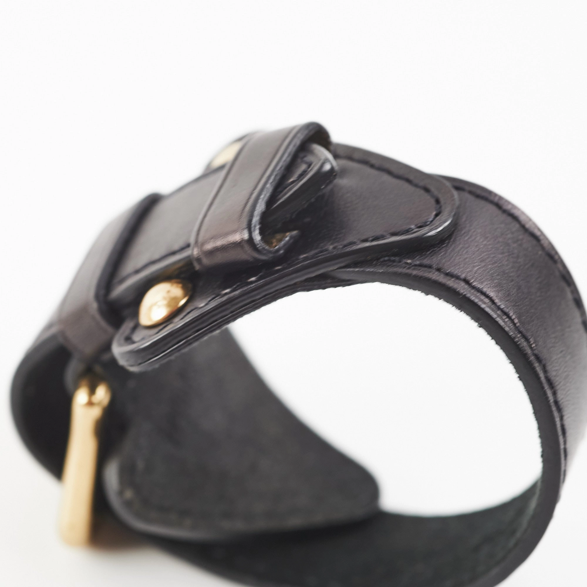 Louis Vuitton Belt Bracelet Black
