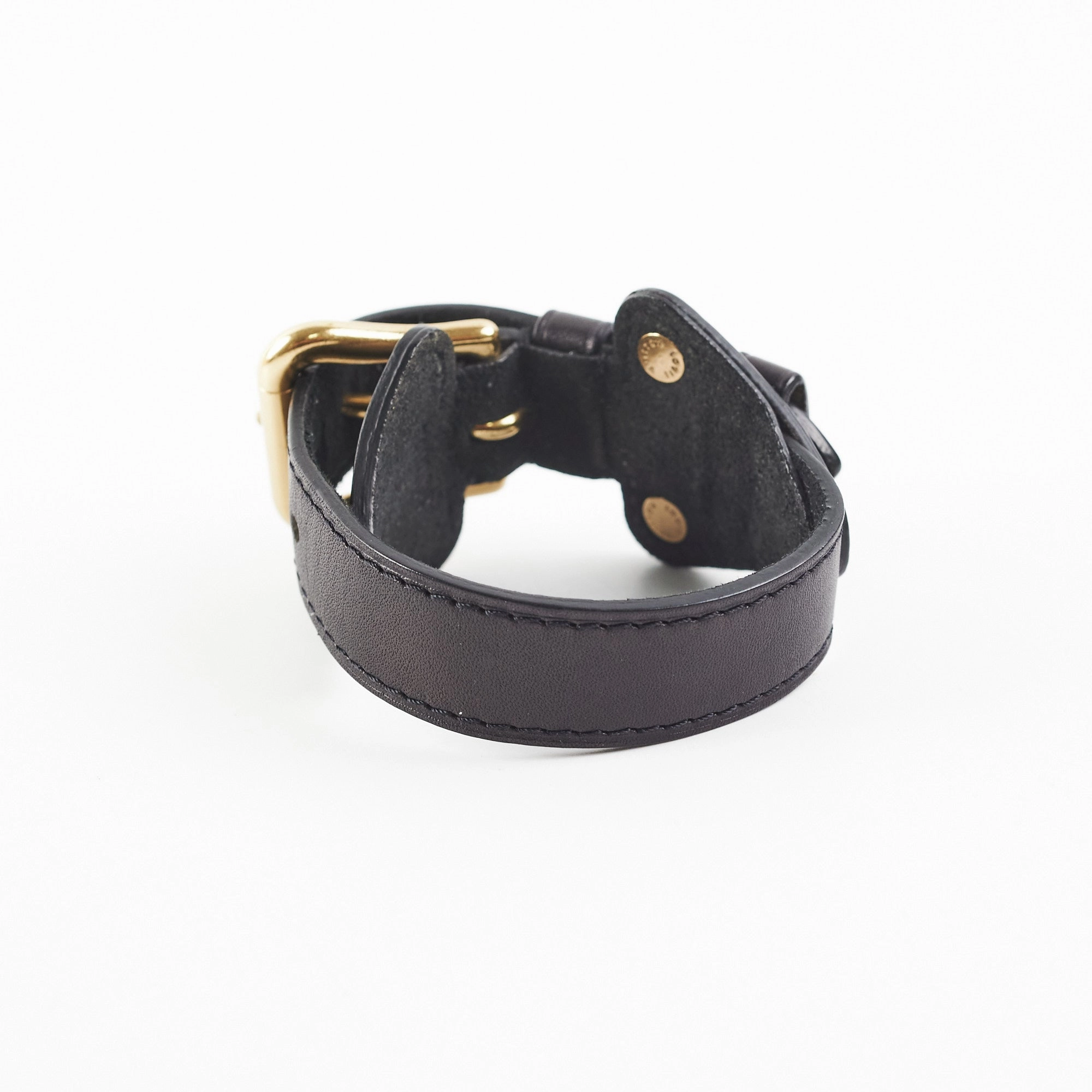 Louis Vuitton Belt Bracelet Black