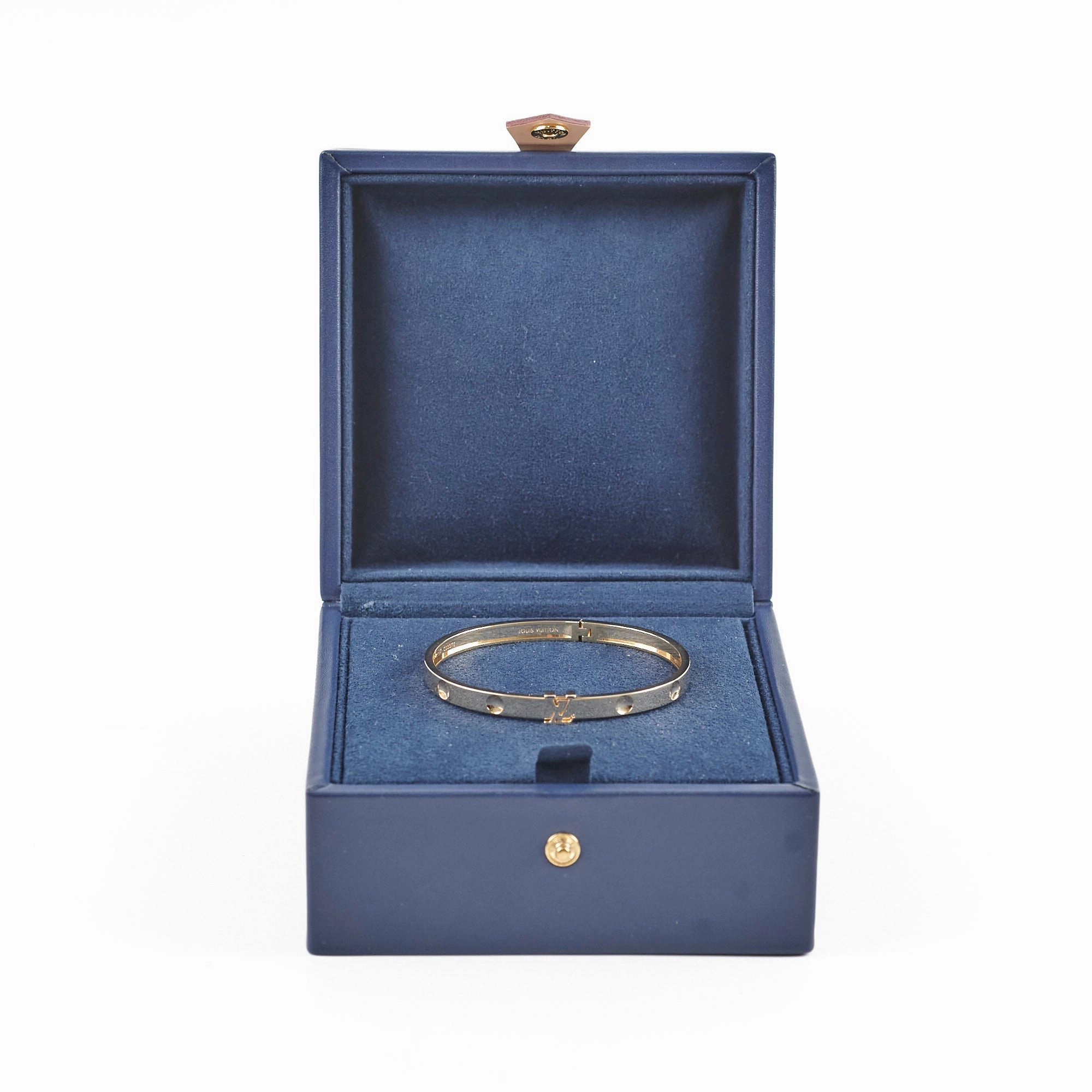Louis Vuitton Empreinte Bangle Yellow Gold Size 17 (M)