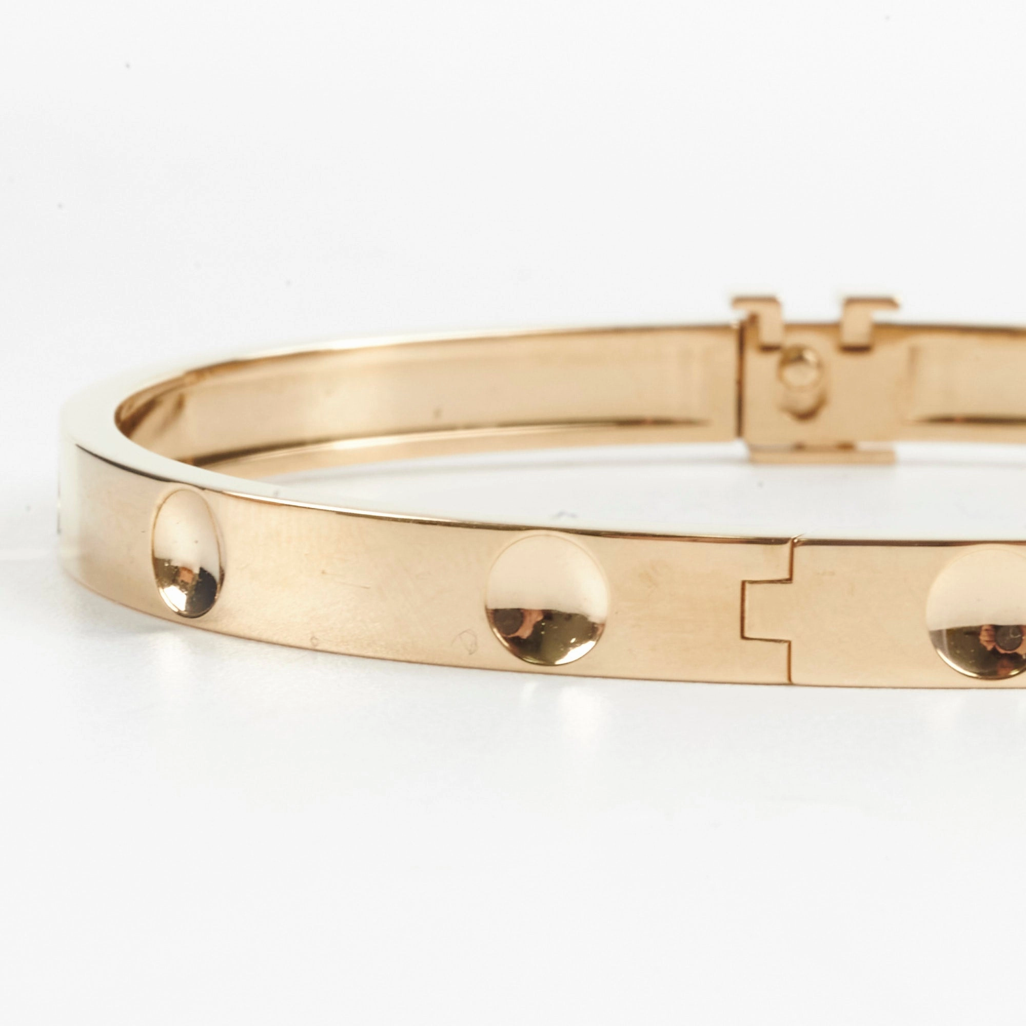 Louis Vuitton Empreinte Bangle Yellow Gold Size 17 (M)