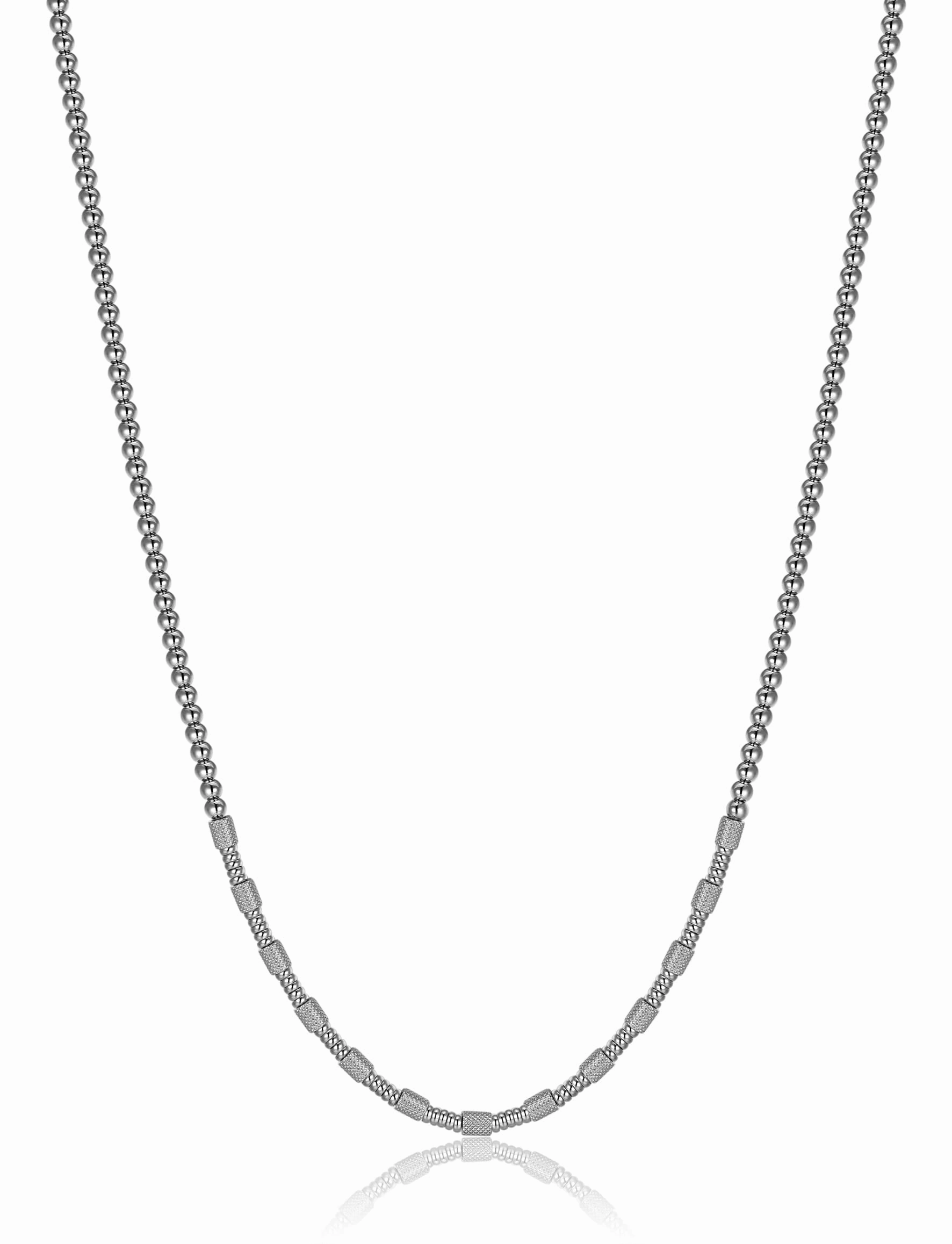 Luca Barra Gents Steel Necklace fashion-jewelry  