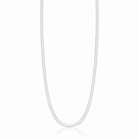 Luca Barra Ladies Snake Steel Necklace fashion-jewelry  