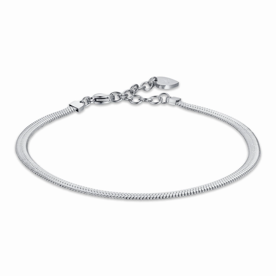 Luca Barra Ladies Steel Anklet fashion-jewelry  