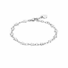 Luca Barra Ladies Steel Bracelet with Stars fashion-jewelry  