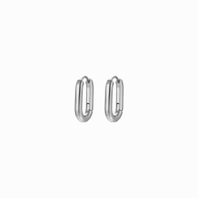Luca Barra Ladies Steel Earrings fashion-jewelry  