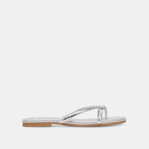 LUCCA SANDALETTEN SILBER ANTIKE STELLA