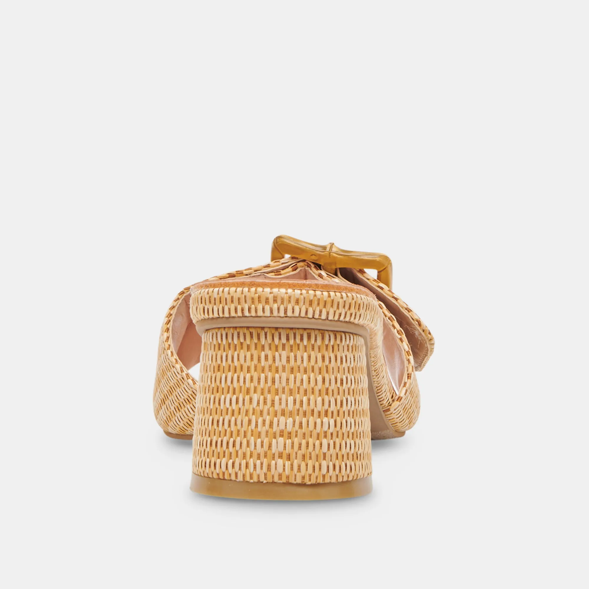 LUCEY ABSÄTZE WARM NATUR RAFFIA