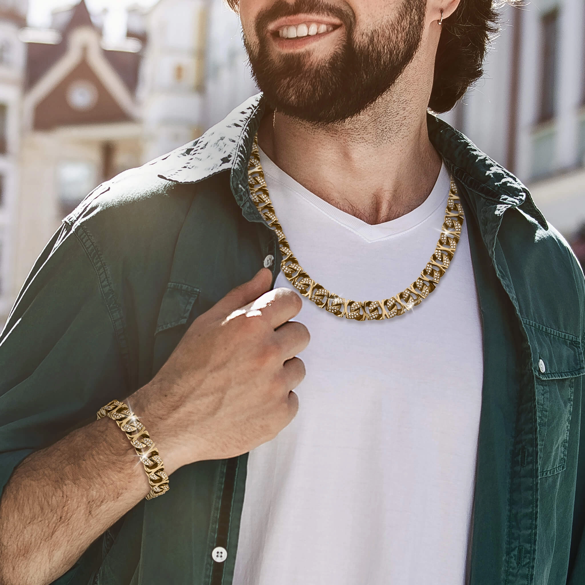 Luxe Curb Bracelet