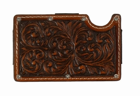 M&F Western 3D Utility Wallet texture-rose-gold  