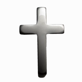 Magnetic Hat Pin - Cross texture-rose-gold  