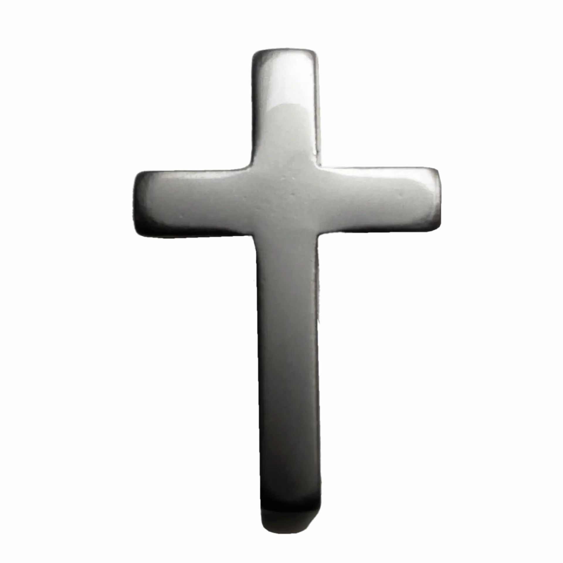 Magnetic Hat Pin - Cross texture-rose-gold  