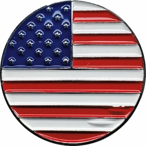 Magnetic Hat Pin - Flag texture-rose-gold  