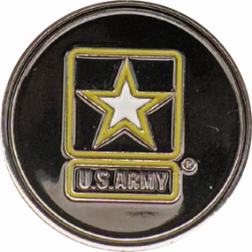Magnetic Hat Pin - US Army texture-rose-gold  