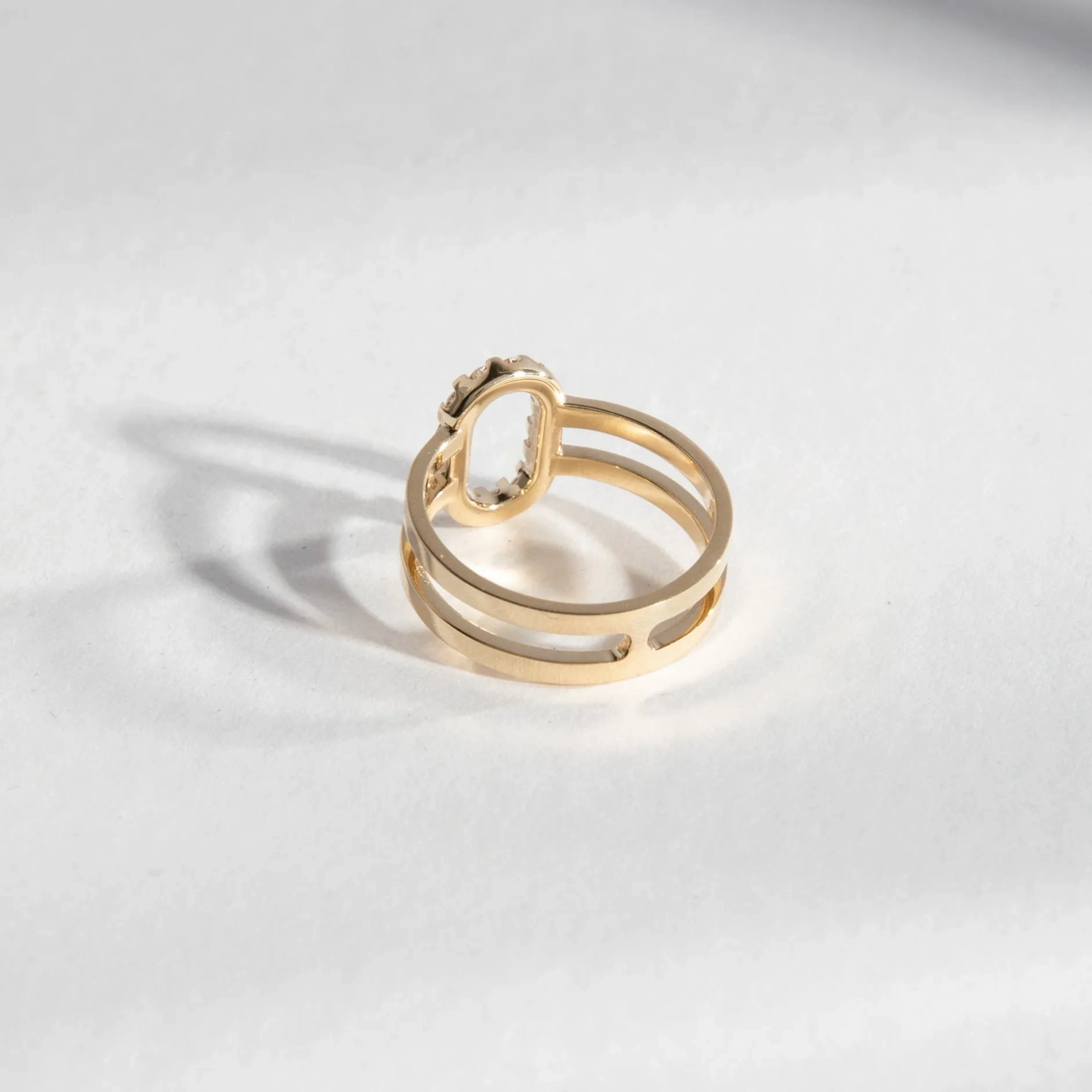 Maiti Ring with Lab-grown Diamonds