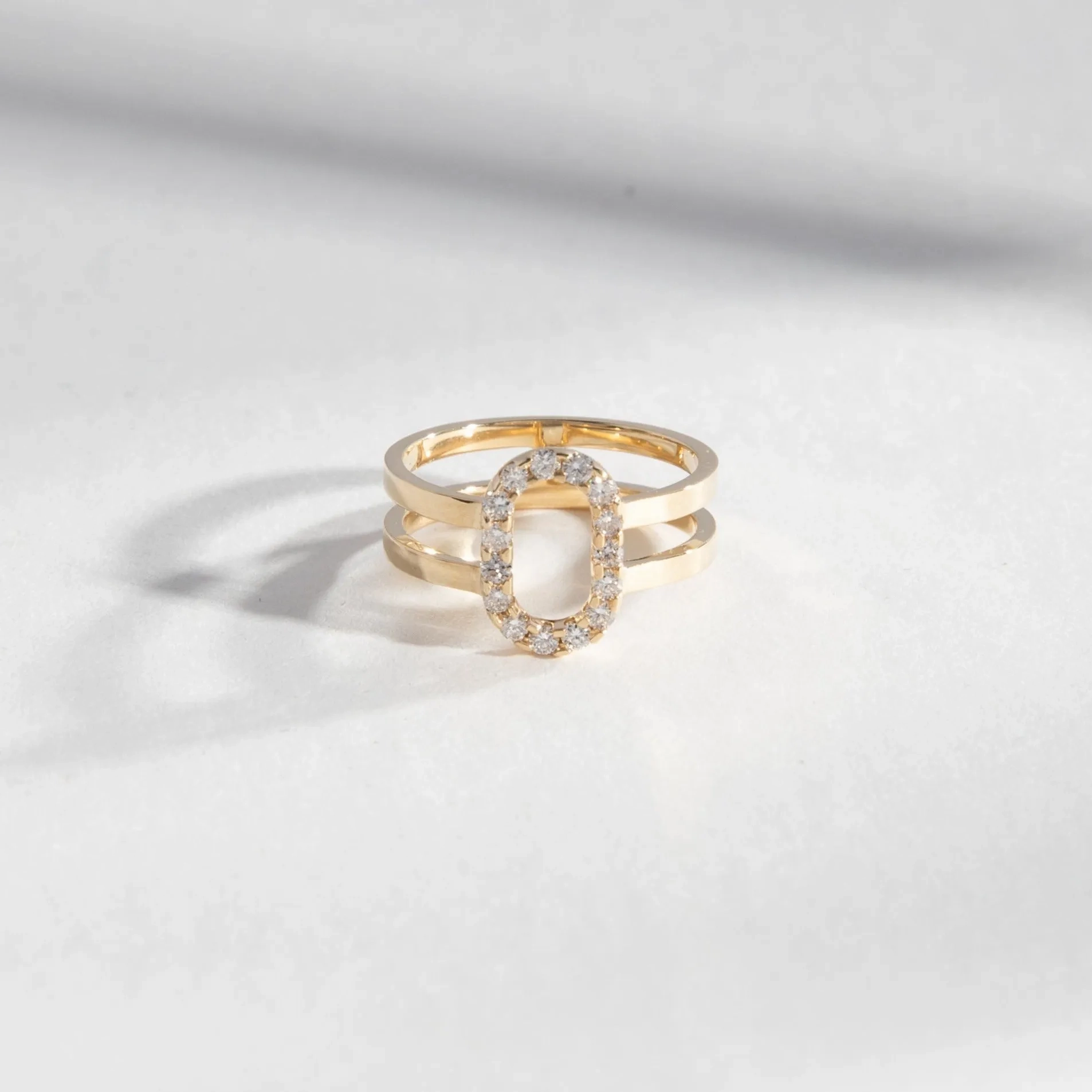 Maiti Ring with Lab-grown Diamonds