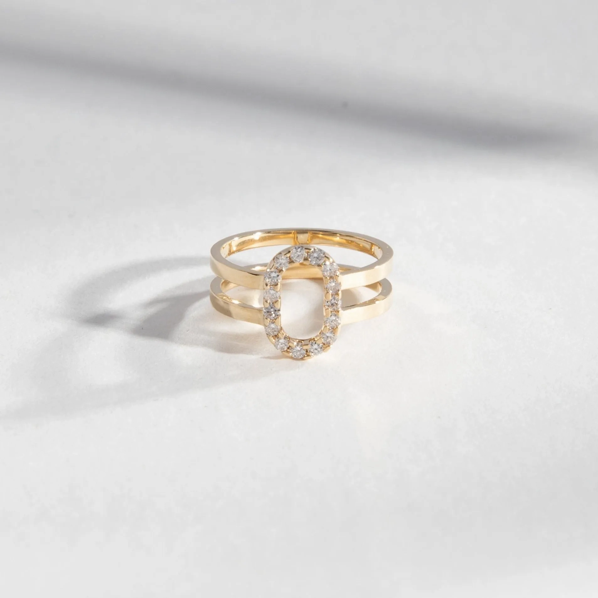 Maiti Ring with Lab-grown Diamonds