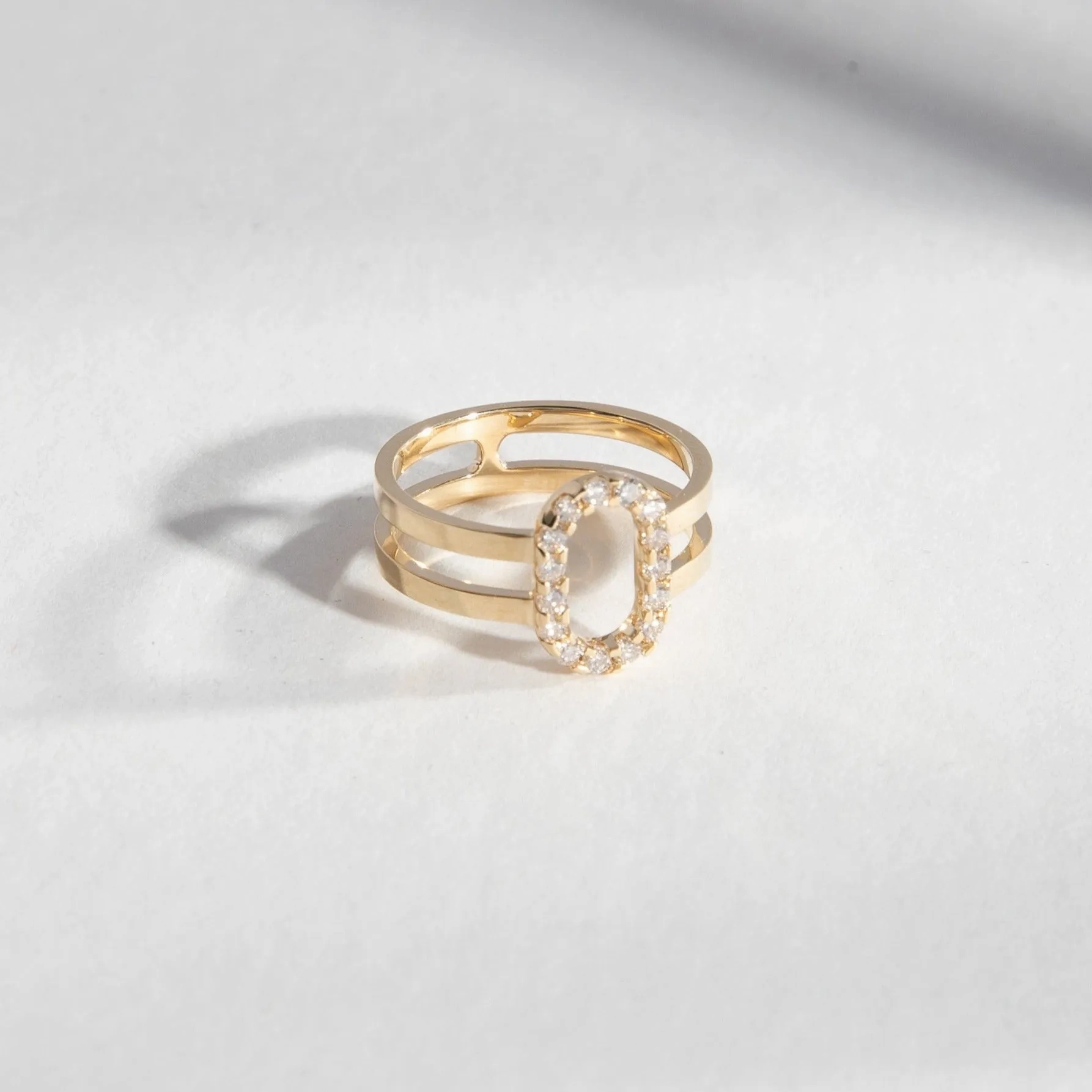 Maiti Ring with Lab-grown Diamonds