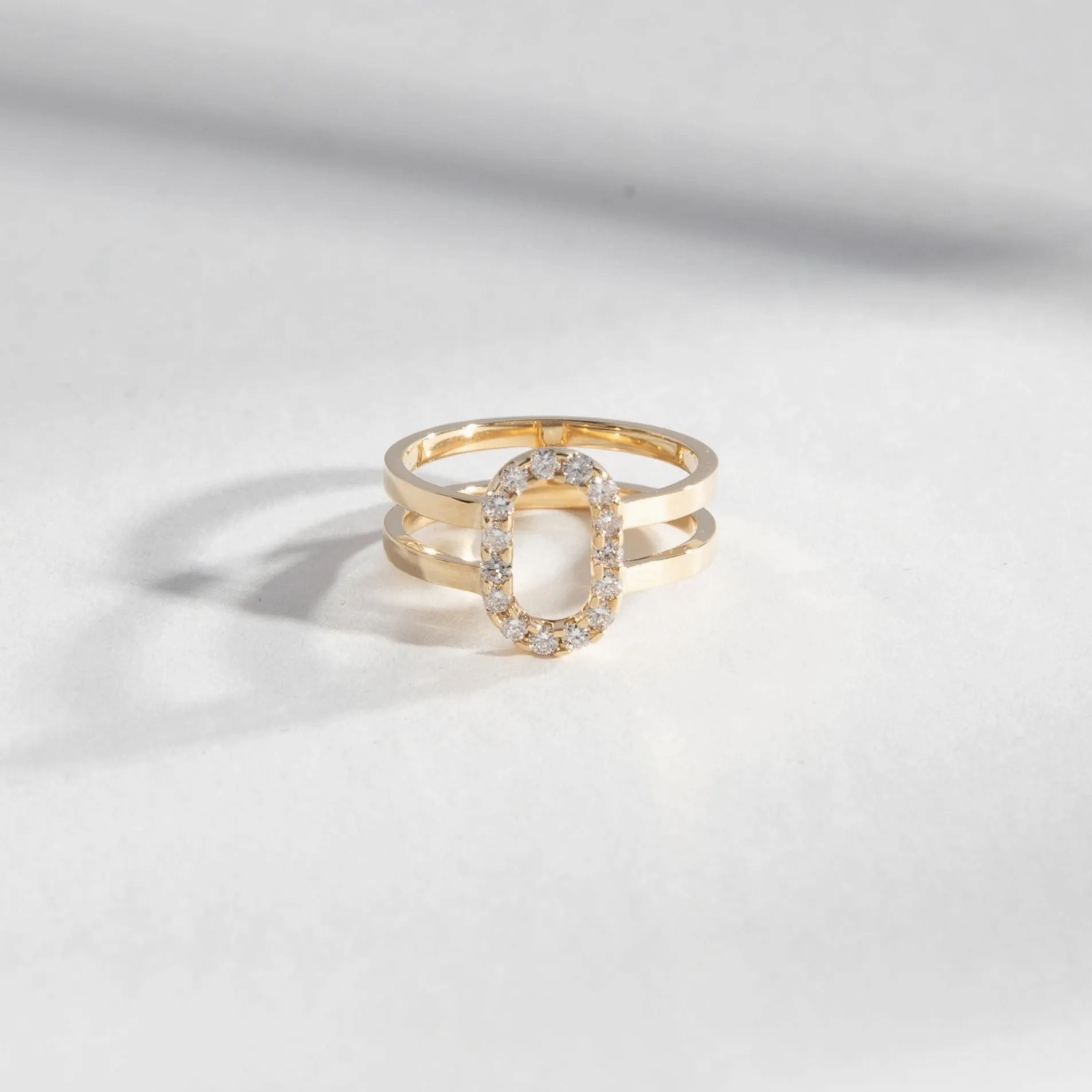 Maiti Ring with Lab-grown Diamonds