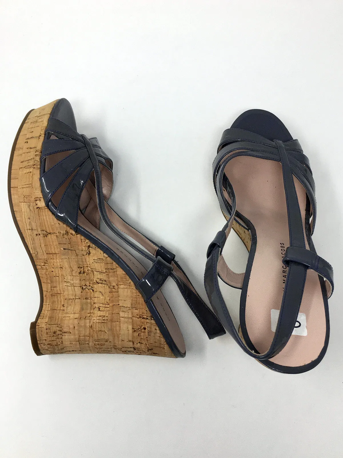 Marc By Marc Jacobs Größe 9 (40) Graue Sandalen