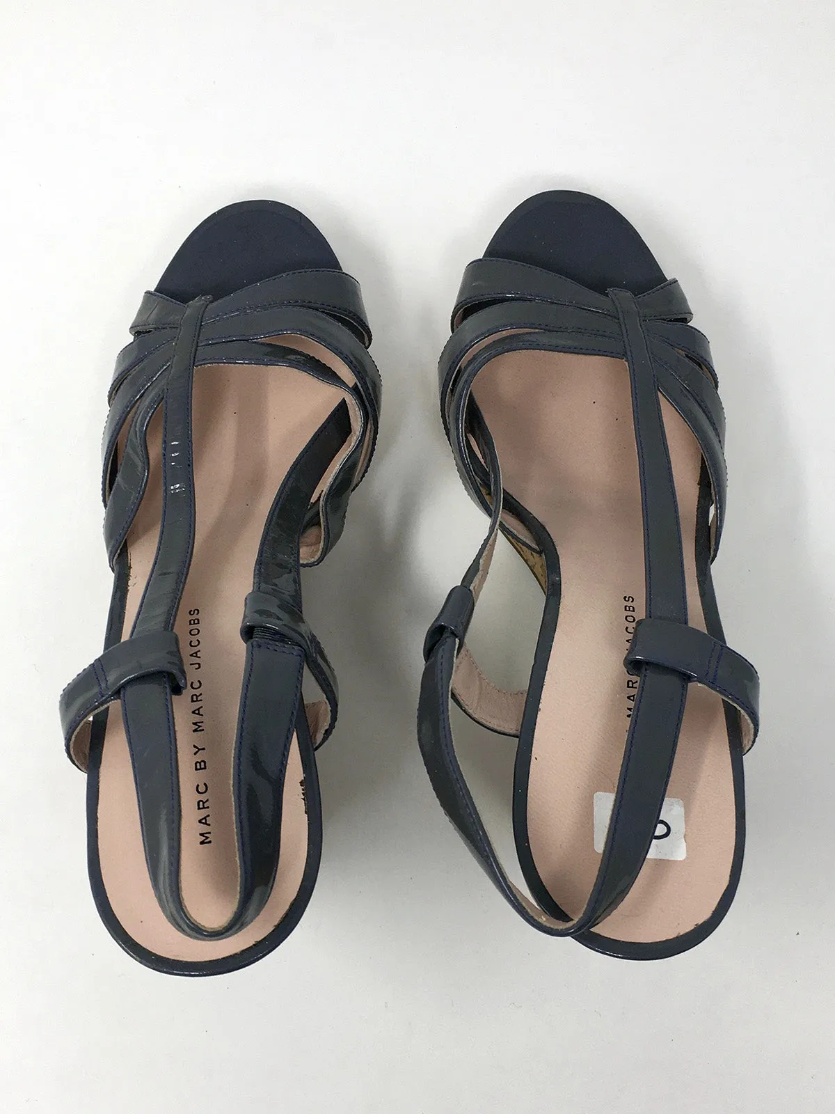 Marc By Marc Jacobs Größe 9 (40) Graue Sandalen