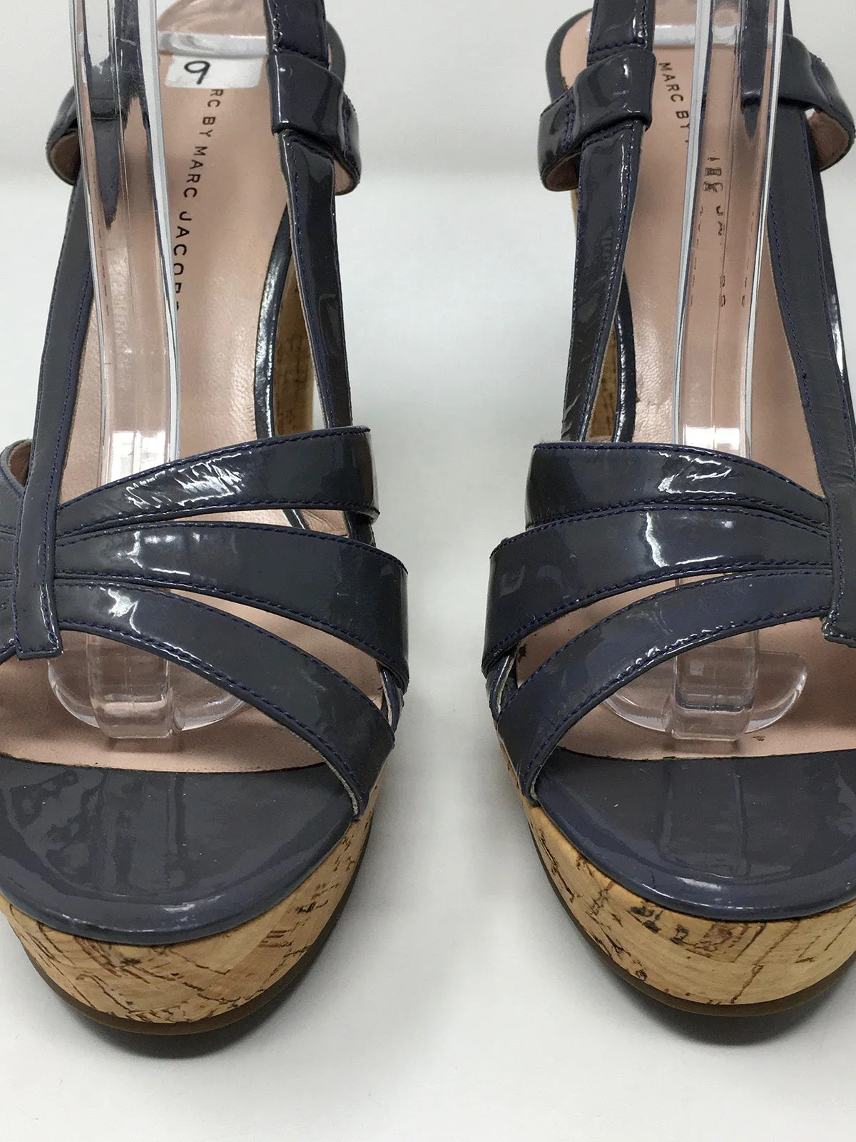 Marc By Marc Jacobs Größe 9 (40) Graue Sandalen