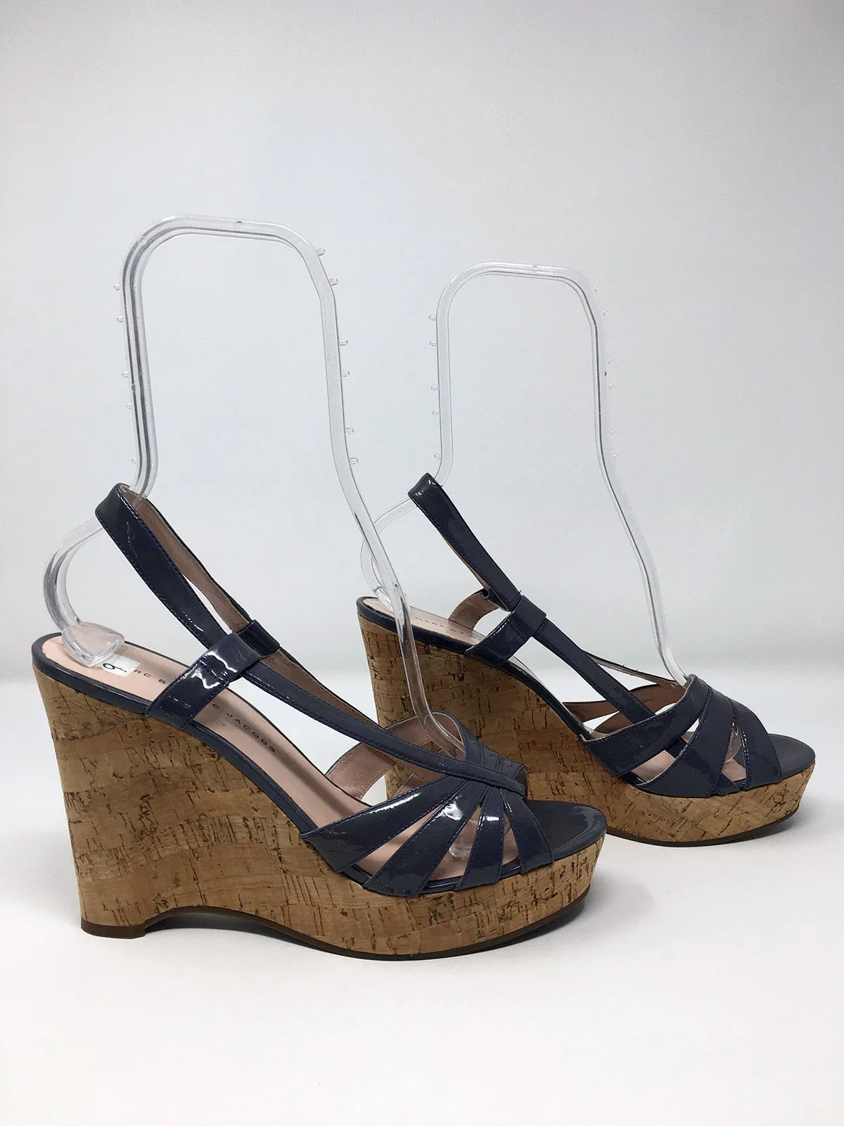 Marc By Marc Jacobs Größe 9 (40) Graue Sandalen