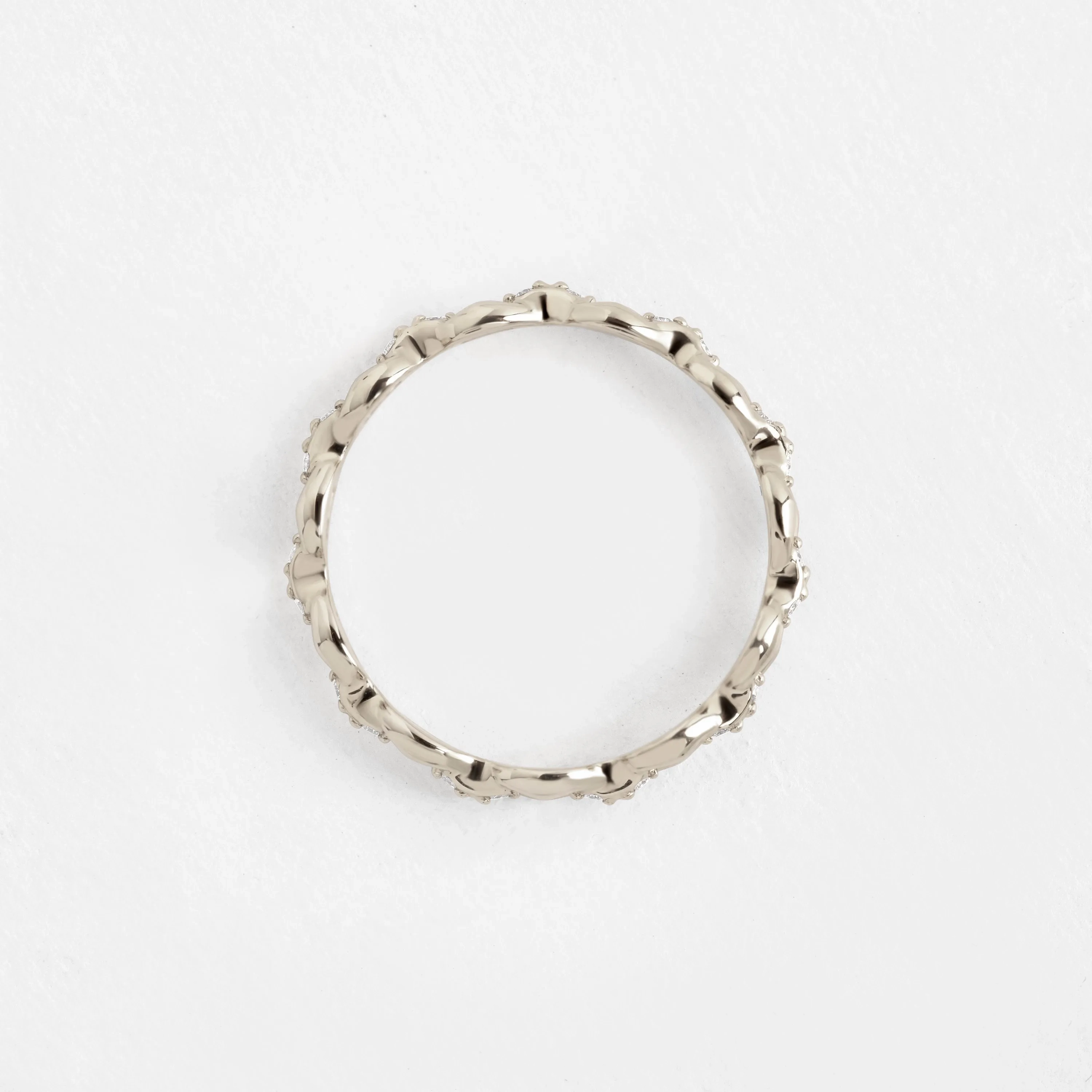 Mariner Chain Ring with Diamonds - In Stock
