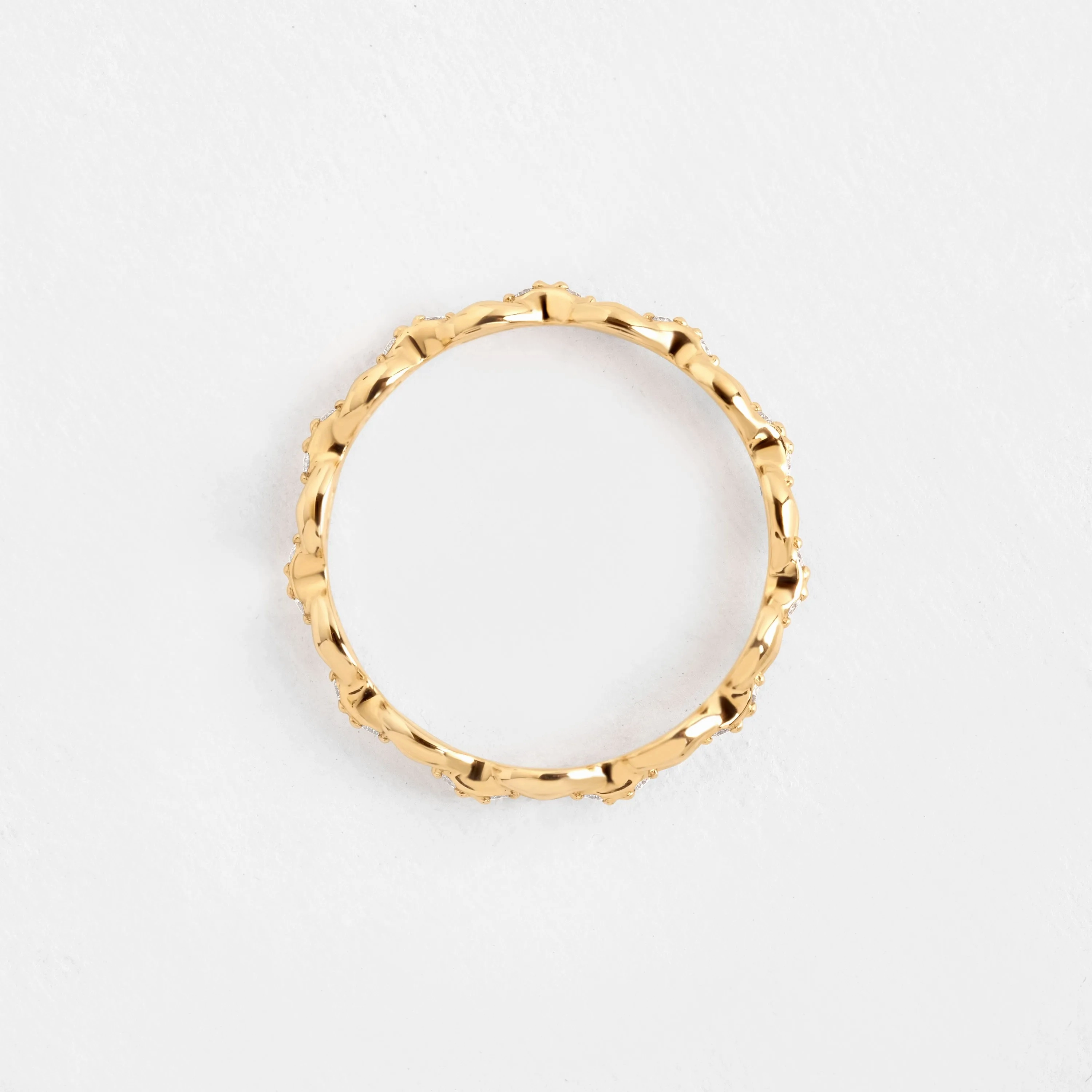 Mariner Chain Ring with Diamonds - In Stock